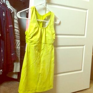 LULULEMON YELLOW TANK - SZ 4